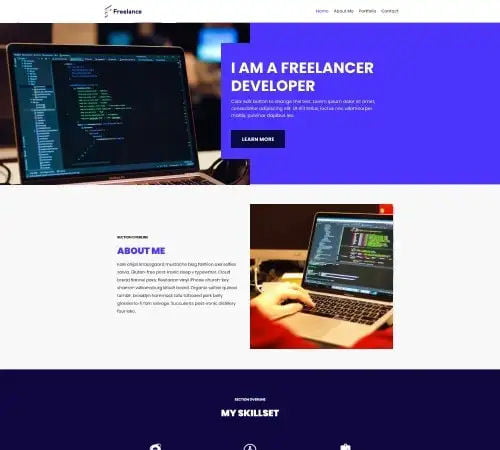 Pre-Made Website