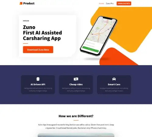 Digital Product Funnel Website Design Examples