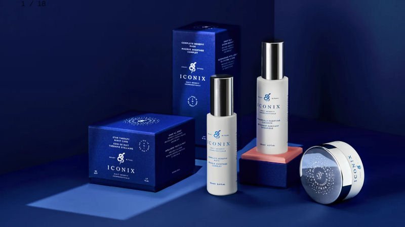 blue color for advertising