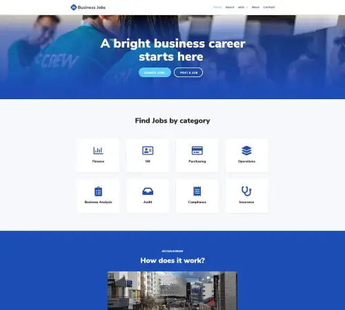 Job List Website Designer
