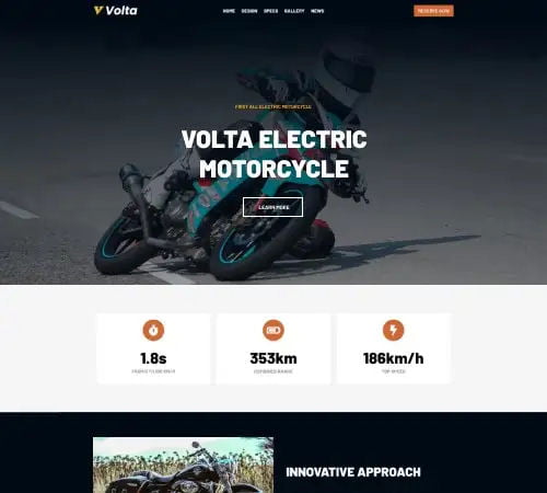 Product Launch Website Design