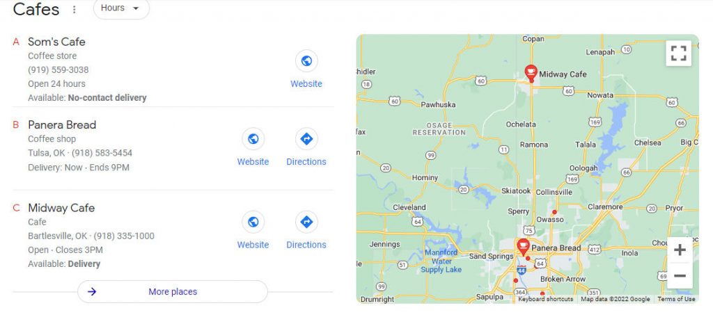 Local SEO Example