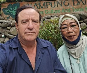Glenn and Indonesian Wife Teti