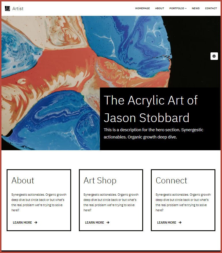 Graphic Design Website Portfolio