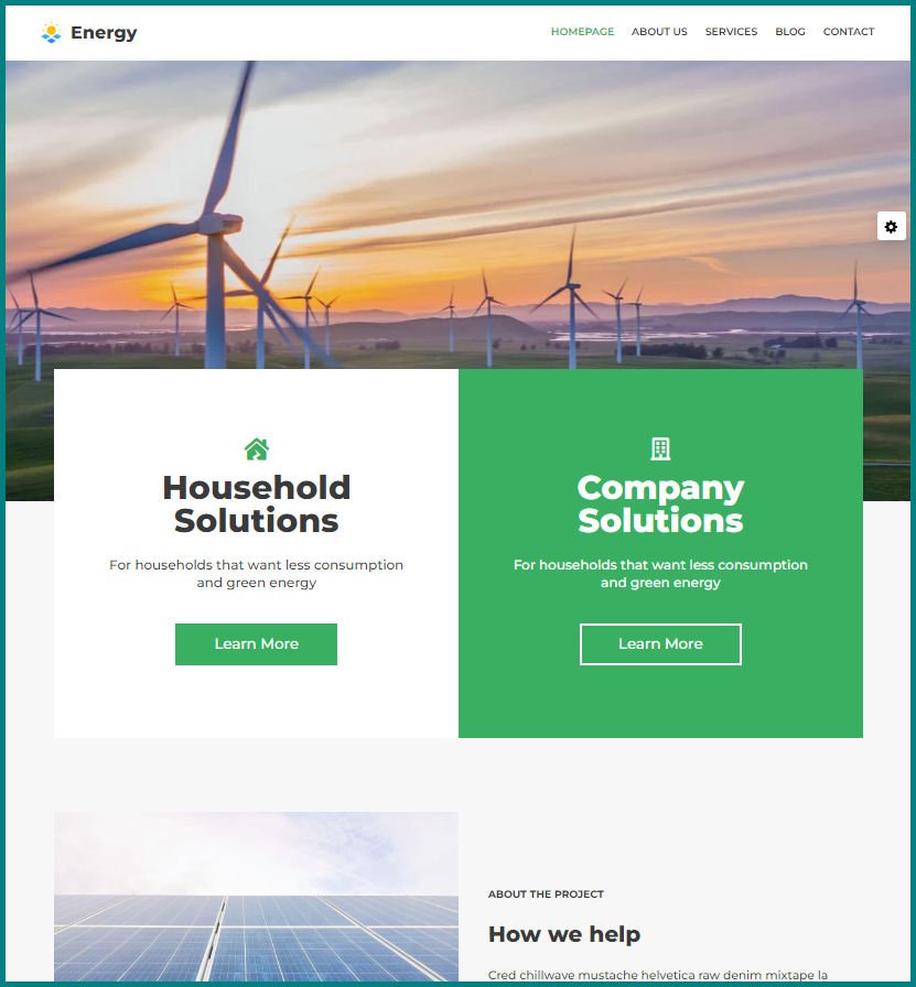 Eco Friendly Website Design