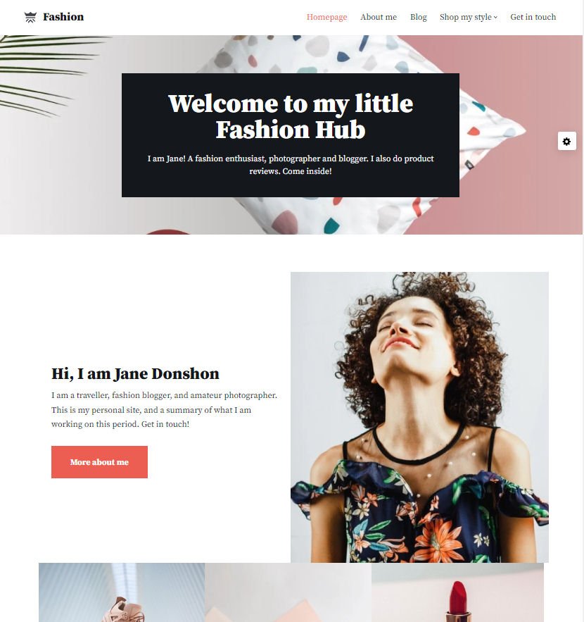 eCommerce Fashion Website Design