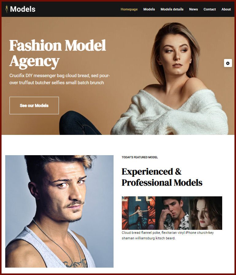 Creating a Modeling Portfolio Online